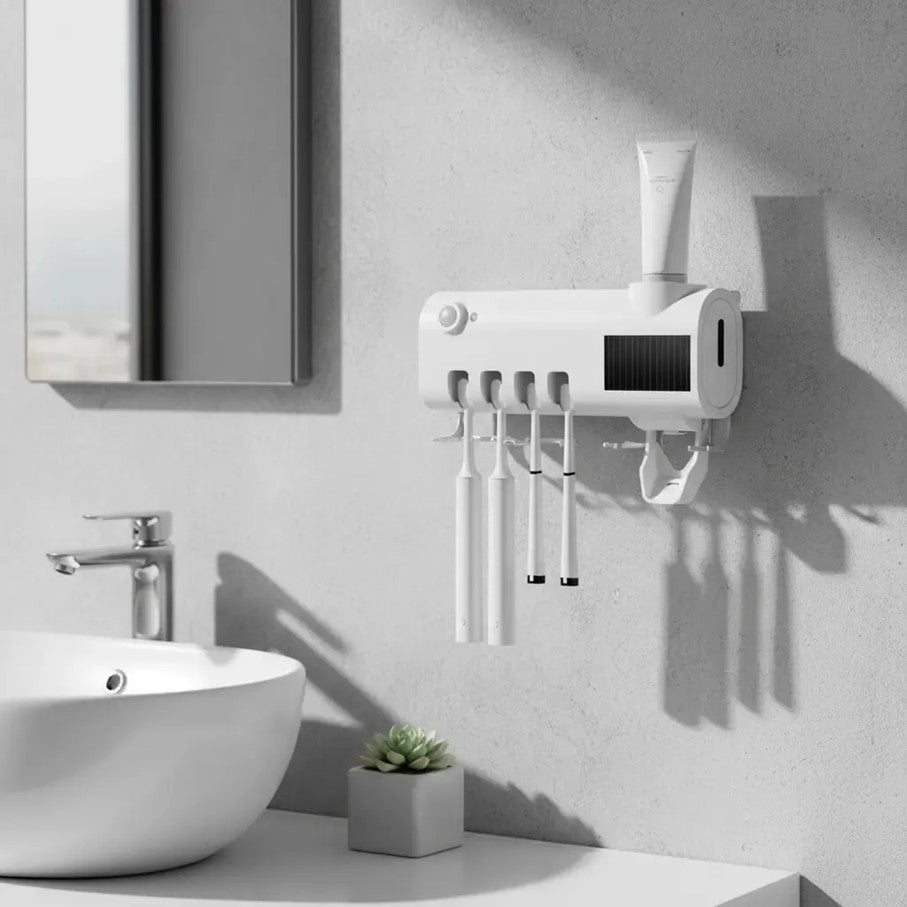 Soporte Cepillos Dispensador Crema Denta