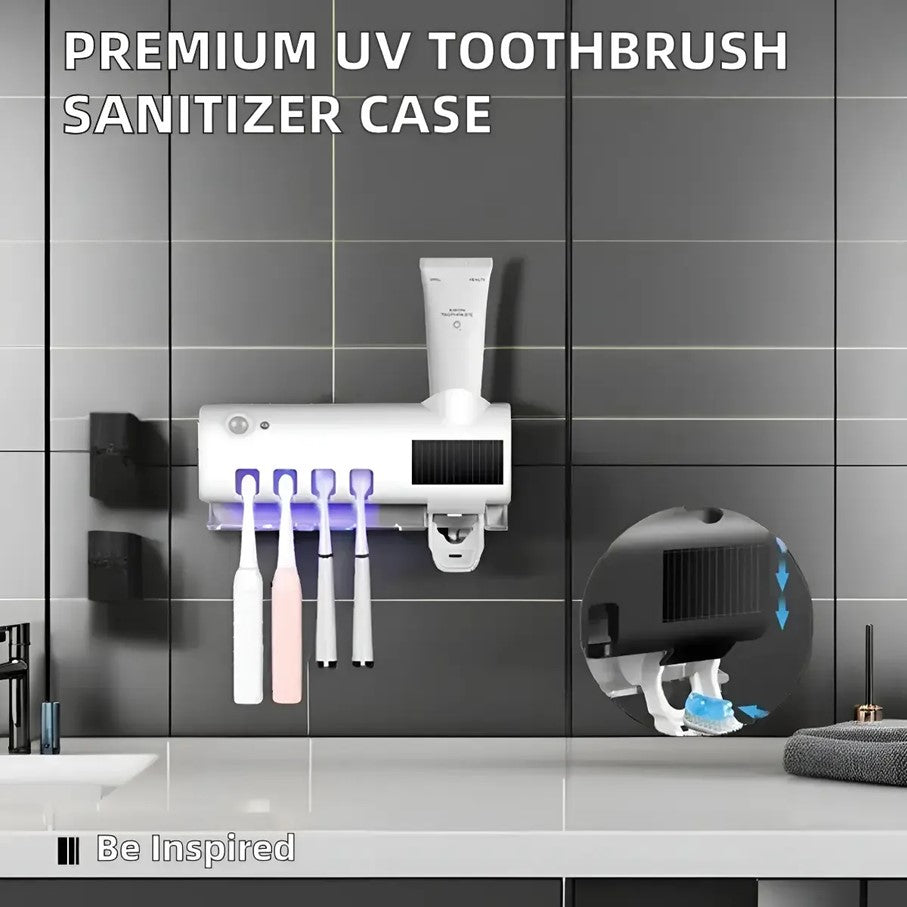 Soporte Cepillos Dispensador Crema Denta