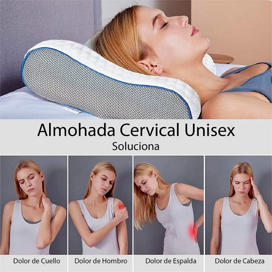 Almohada De Aloe Vera Ortopédica Cool Pi