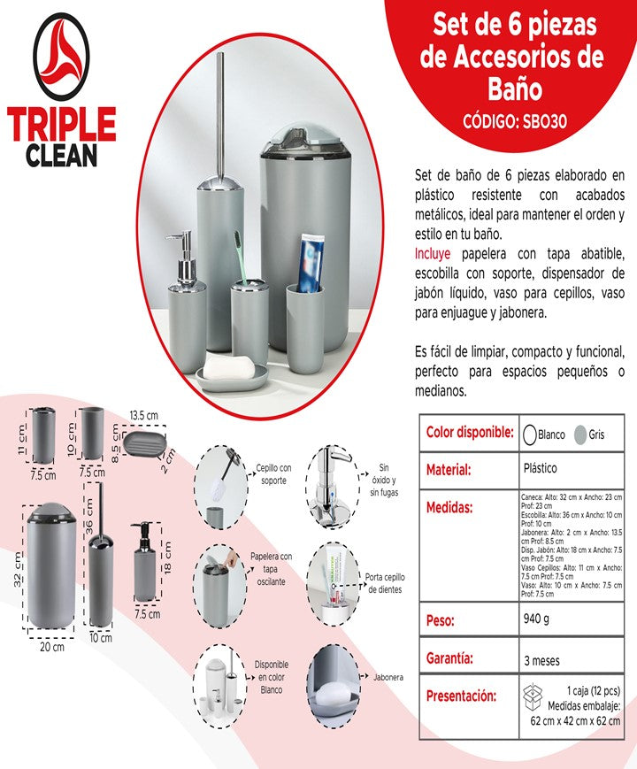 Set de baño de Lujo