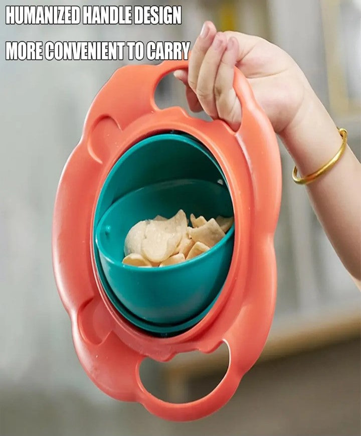 Plato para bebe giratorio anti derrame