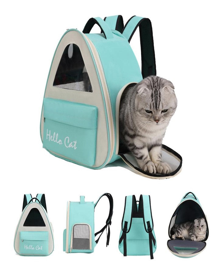 Maleta para cargar gatos