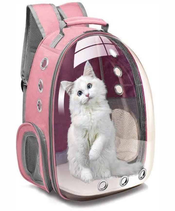 Maleta Para Mascotas  Rosa