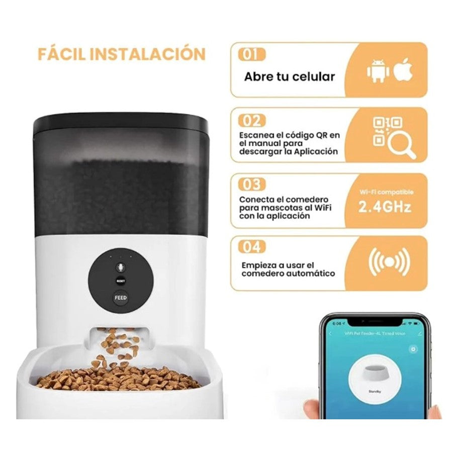 COMEDERO PARA MASCOTA INTELIGENTE