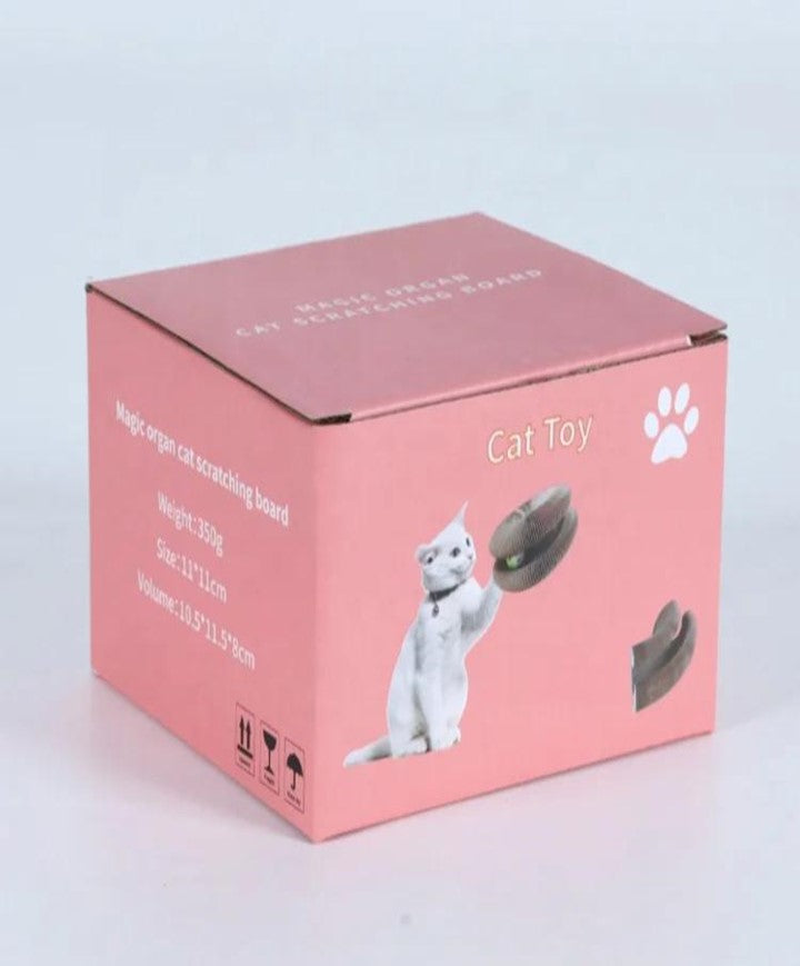 JUGUETE RASCADOR PARA GATOS CON ÓRGANO M