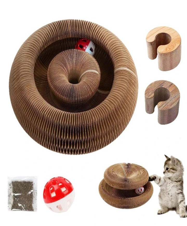 JUGUETE RASCADOR PARA GATOS CON ÓRGANO M