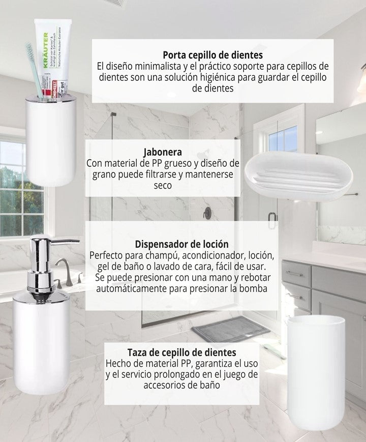Set de baño de Lujo