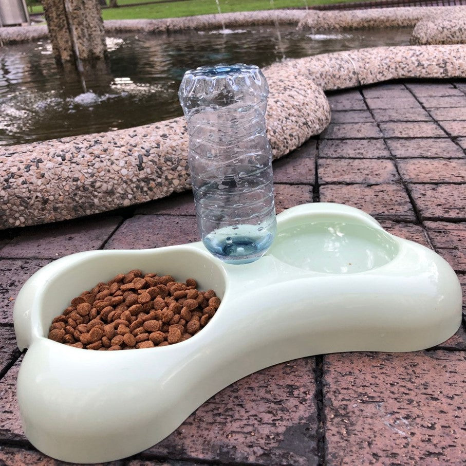 Comedero Para Perro Con Dispensador De Agua