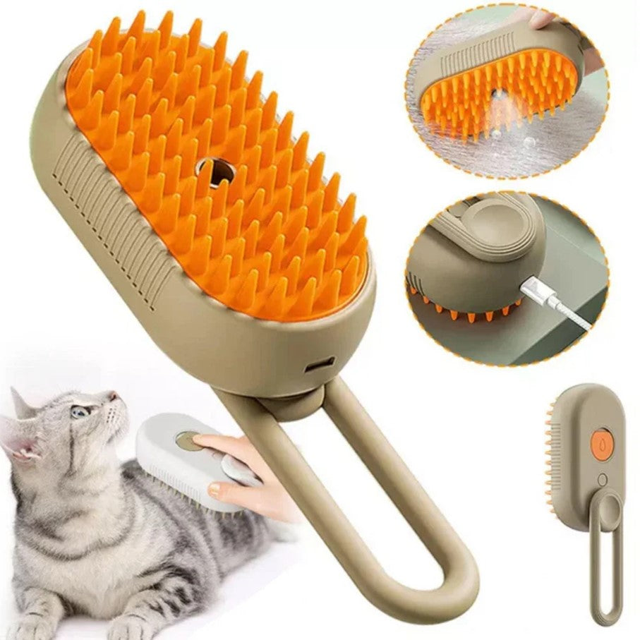 Cepillo Mascotas Vapor Extensible