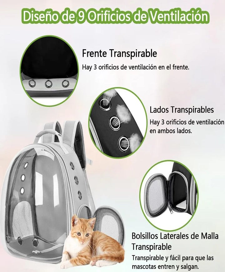 Mochila De Transporte Para Mascotas