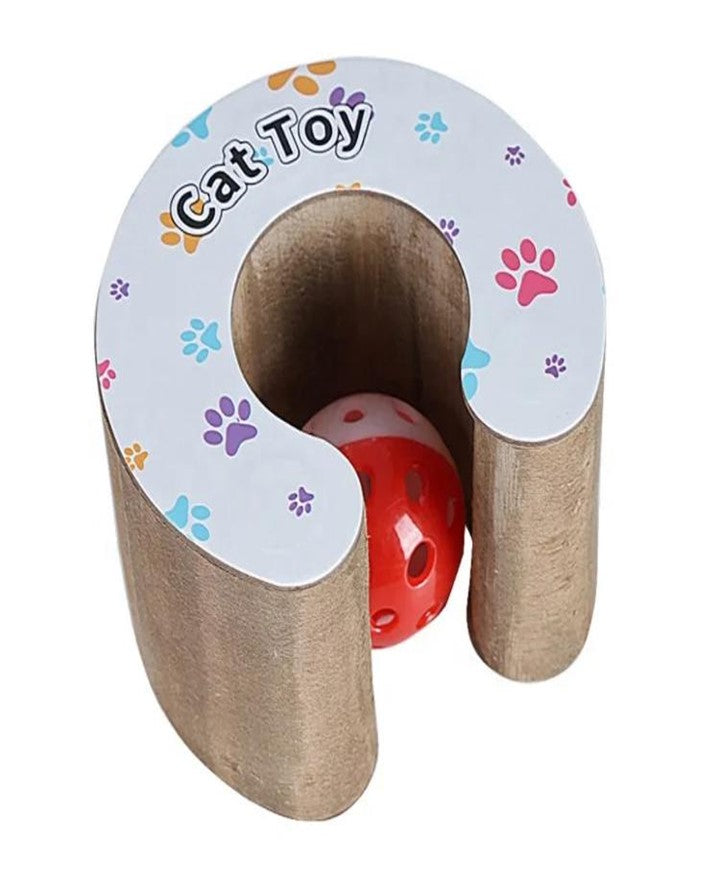JUGUETE RASCADOR PARA GATOS CON ÓRGANO M