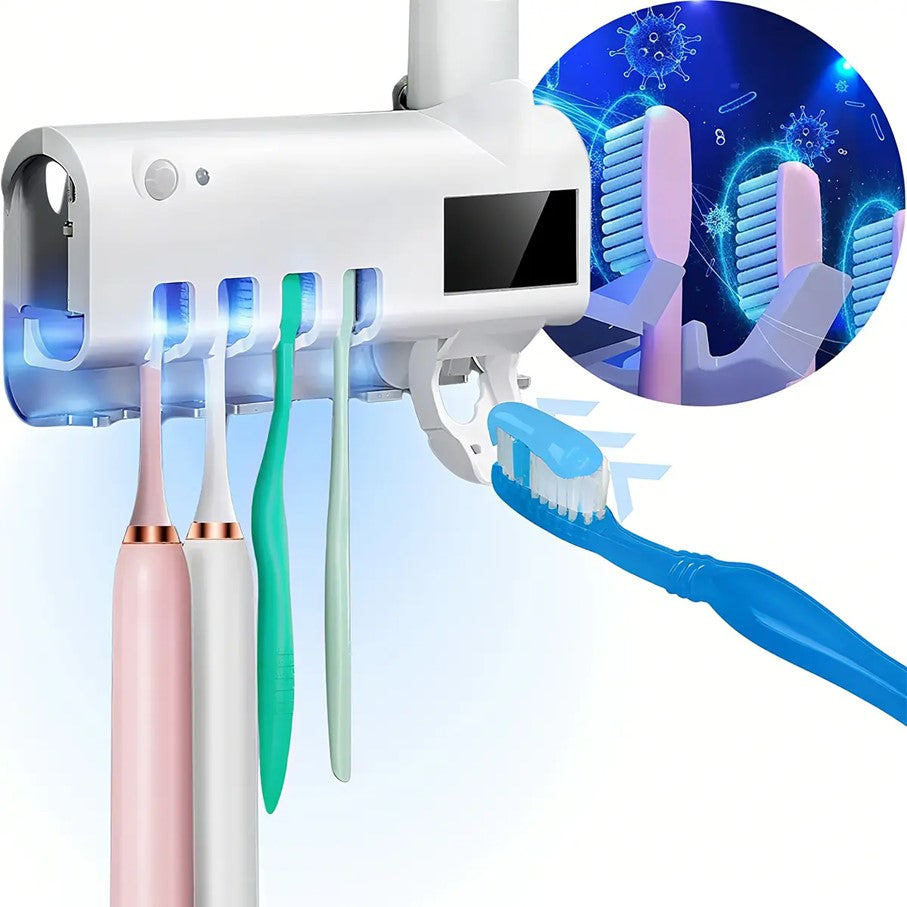 Soporte Cepillos Dispensador Crema Denta