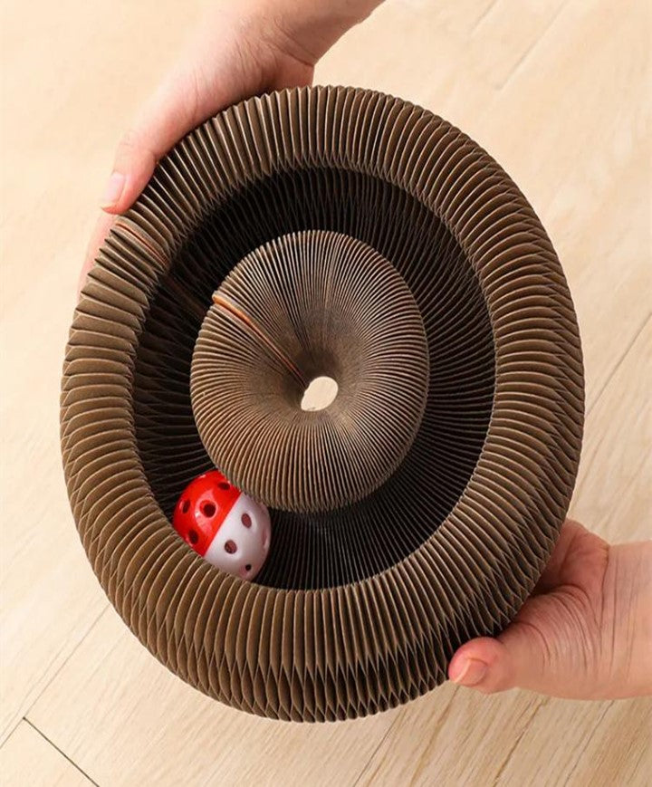 JUGUETE RASCADOR PARA GATOS CON ÓRGANO M