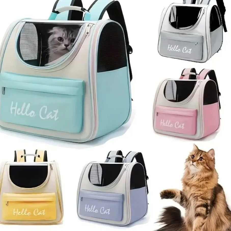 Maleta para cargar gatos